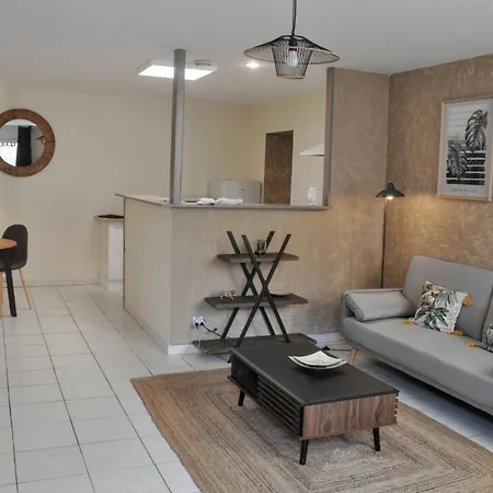 Apartment T2 Le Paradis 2, Wifi, 3pers, 2lits Parking A 100m Agen